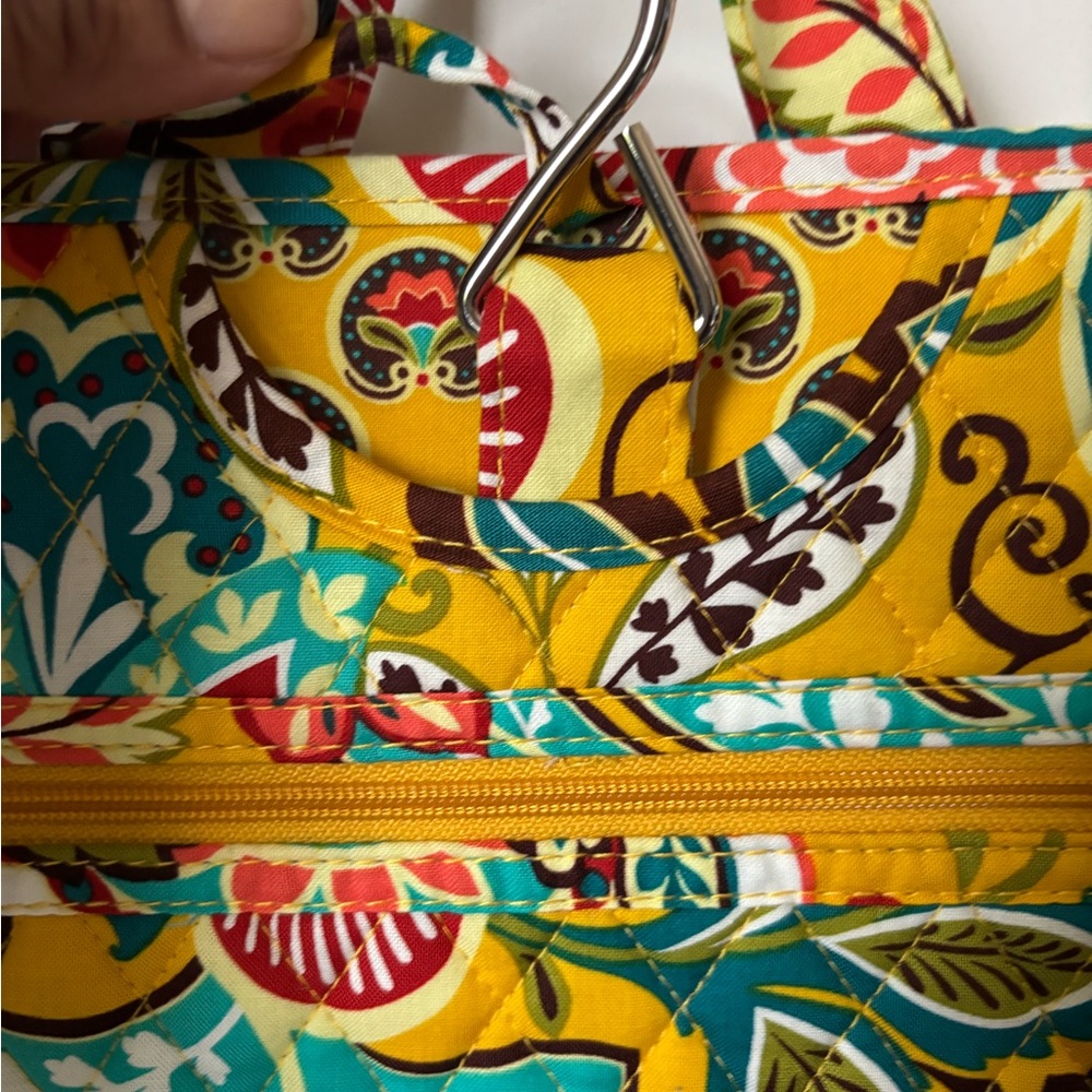 Vera Bradley Multicolor Paisley Roll-up Travel Bag - Picture 3 of 8